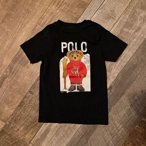 Polo Ralph Lauren skiing bear size 5 NWOT short sleeve t shirt